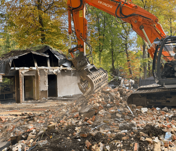 Grondwerken brosens - Afbraakwerken