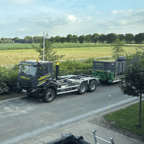 Grondwerken brosens - Containers